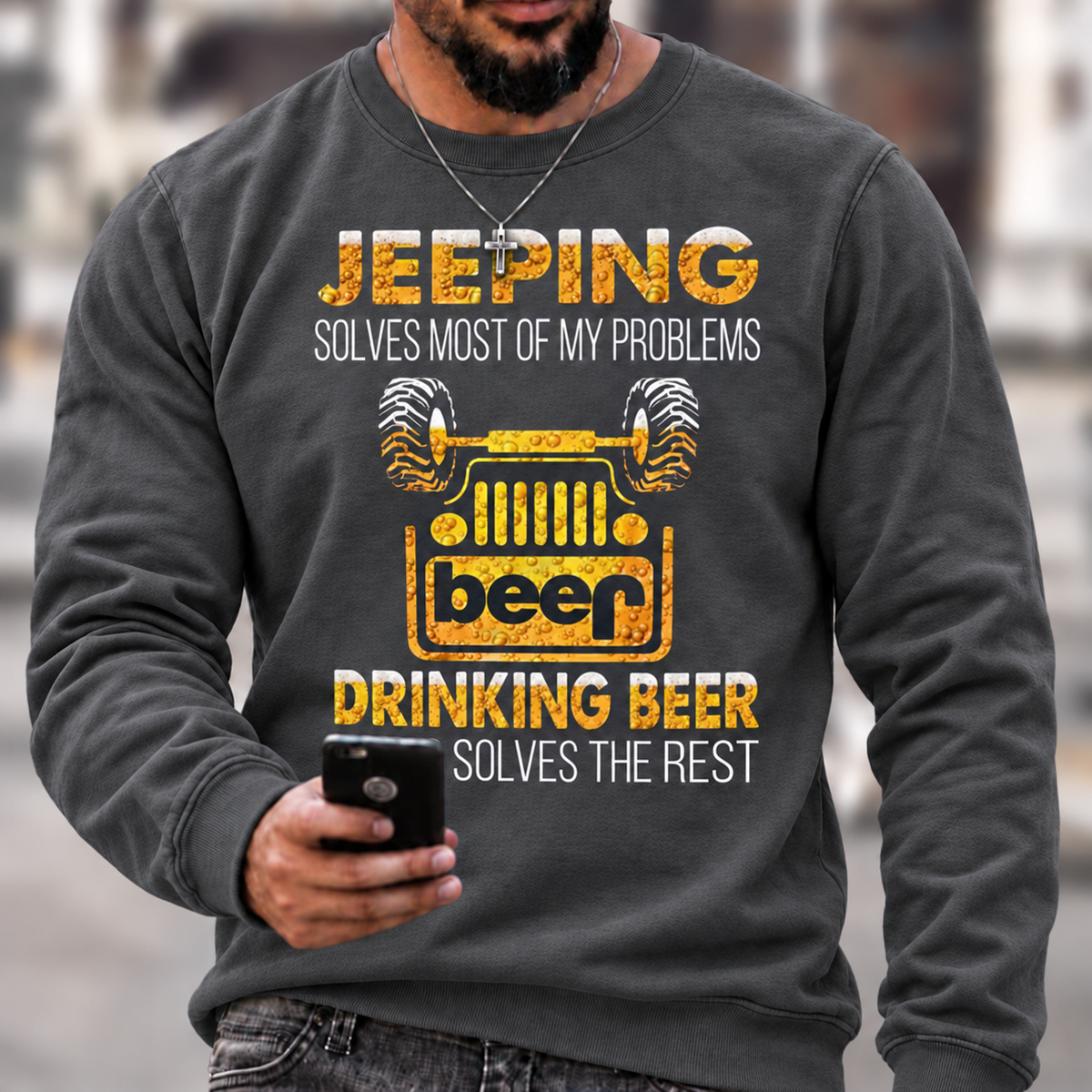 Drinking Beer Solves The Rest Jp Unisex T-shirt