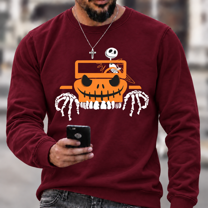 Bone Grille Orange Halloween Unisex Jp T-shirt