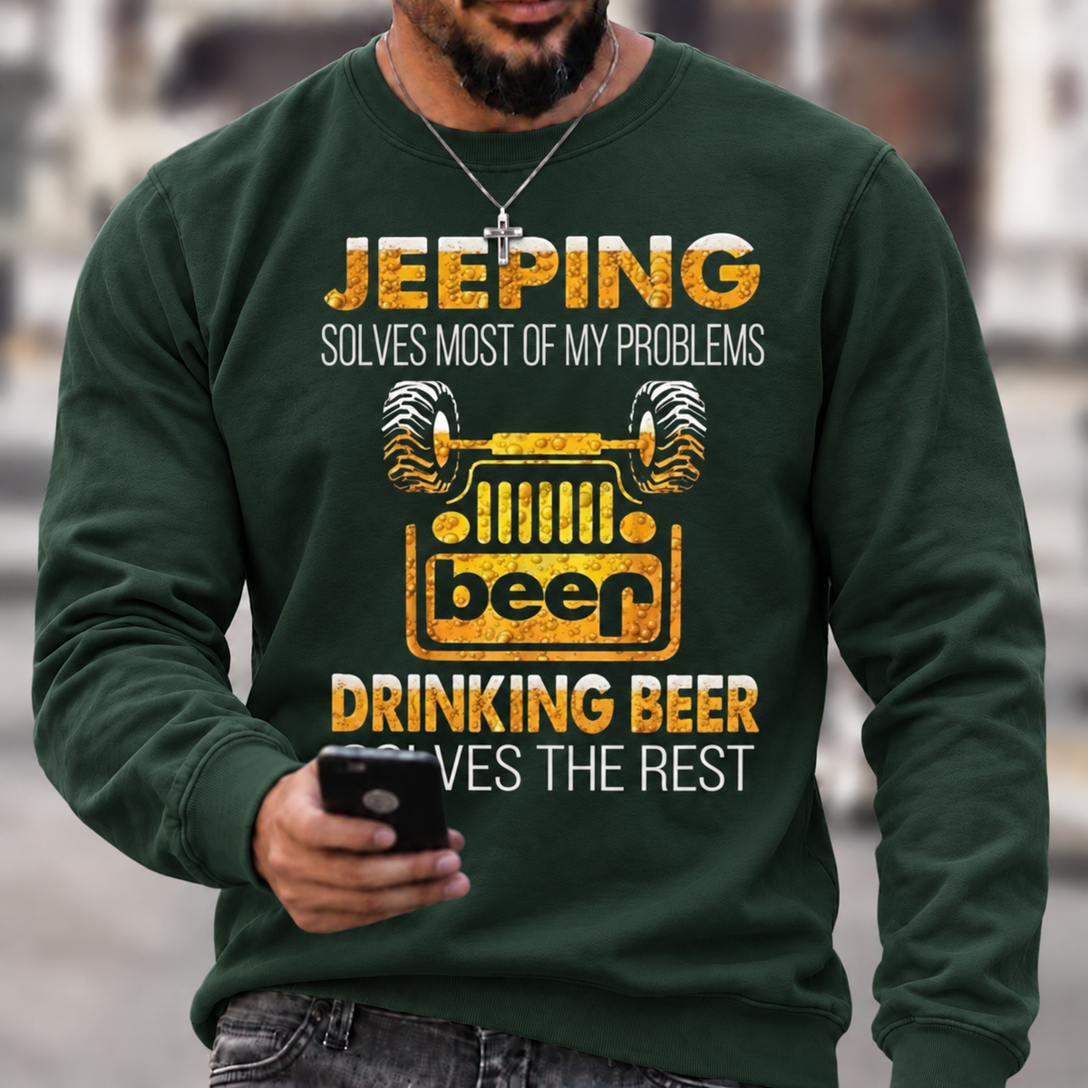 Drinking Beer Solves The Rest Jp Unisex T-shirt