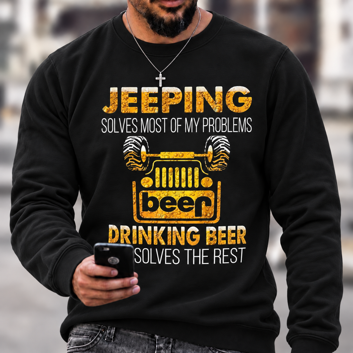 Drinking Beer Solves The Rest Jp Unisex T-shirt