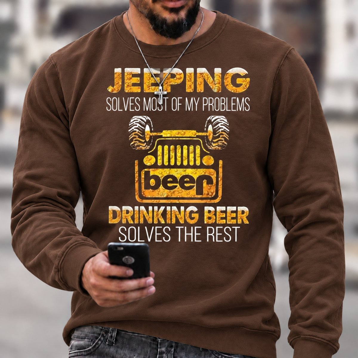 Drinking Beer Solves The Rest Jp Unisex T-shirt