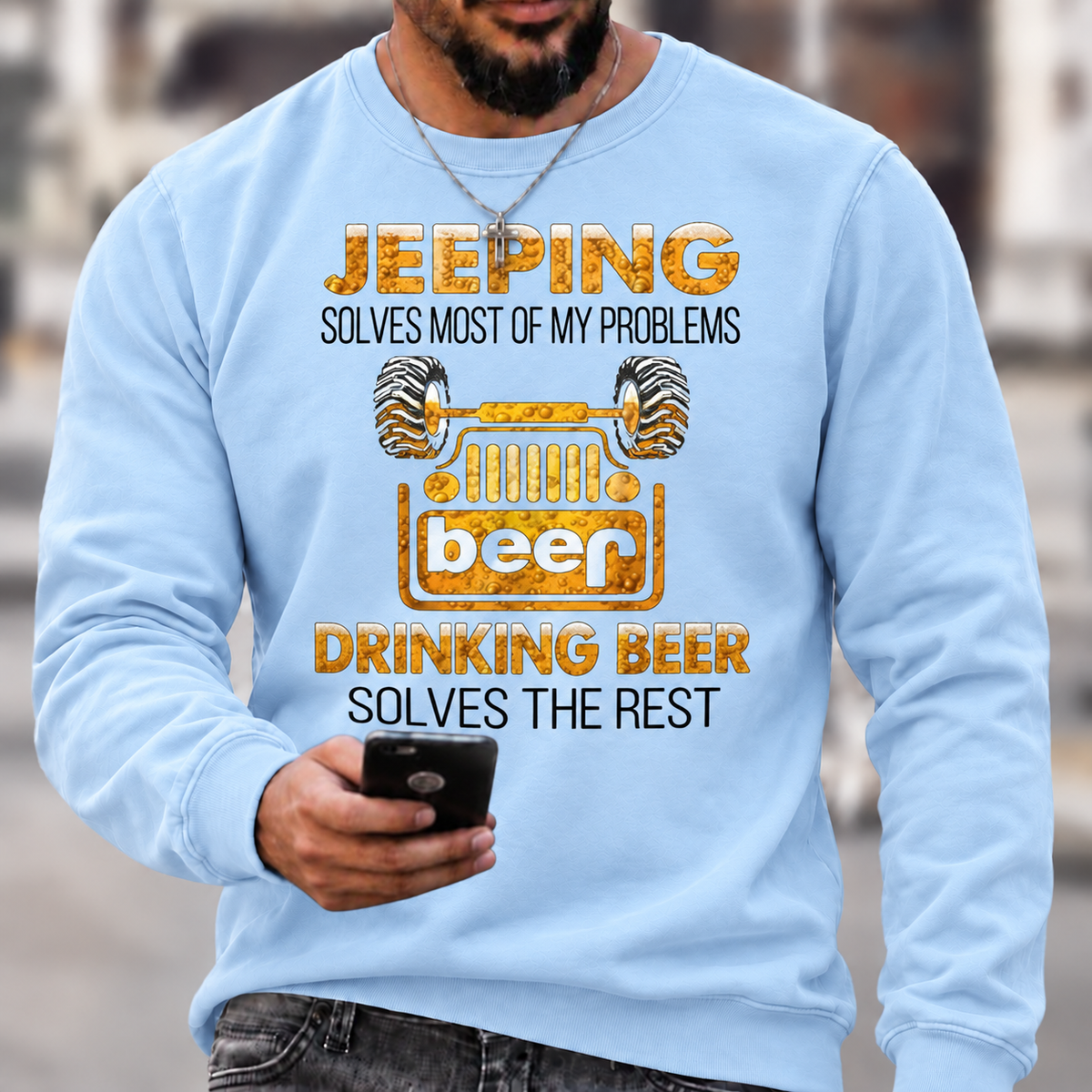 Drinking Beer Solves The Rest Jp Unisex T-shirt