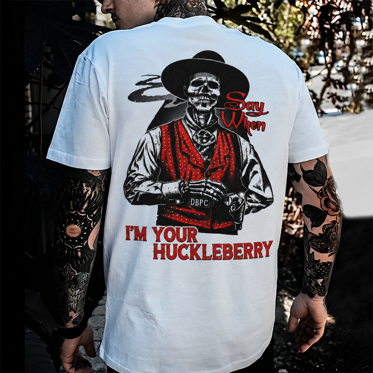 I'M YOUR HUCKLEBERRY Custom Year T-Shirt