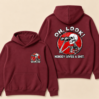 Oh,Look! Nobody Gives A Shit Custom EST. Year Hoodie