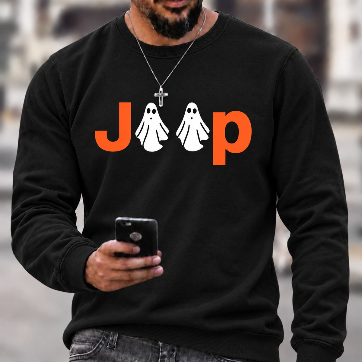 Jp Ghost Halloween Unisex Jp T-shirt