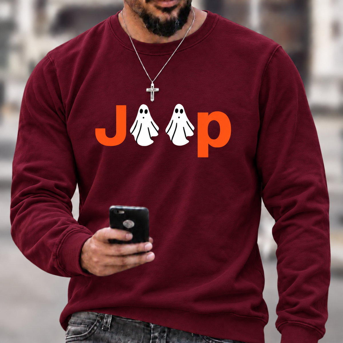 Jp Ghost Halloween Unisex Jp T-shirt