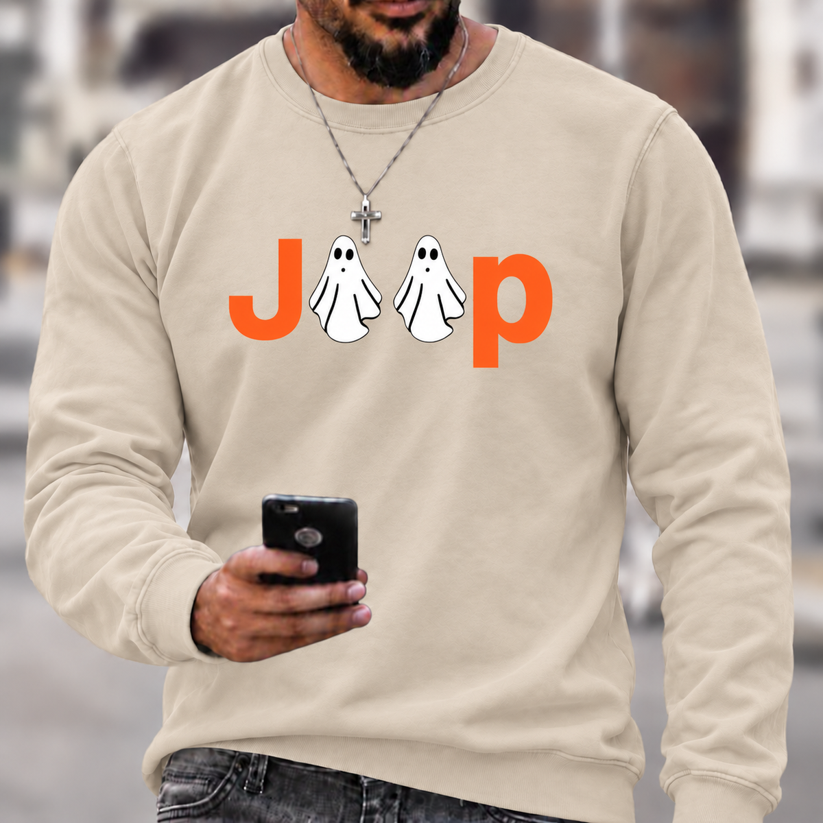 Jp Ghost Halloween Unisex Jp T-shirt