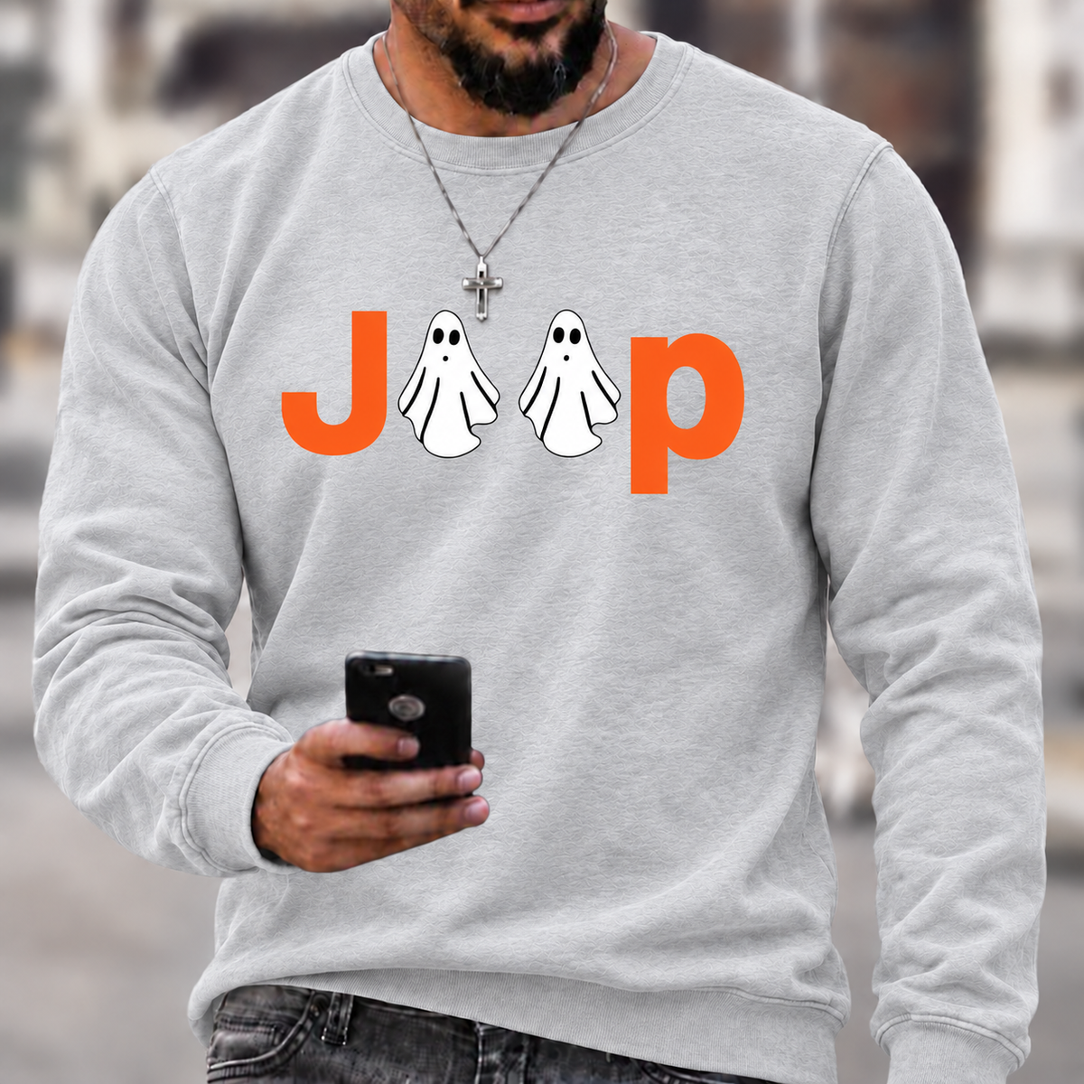 Jp Ghost Halloween Unisex Jp T-shirt