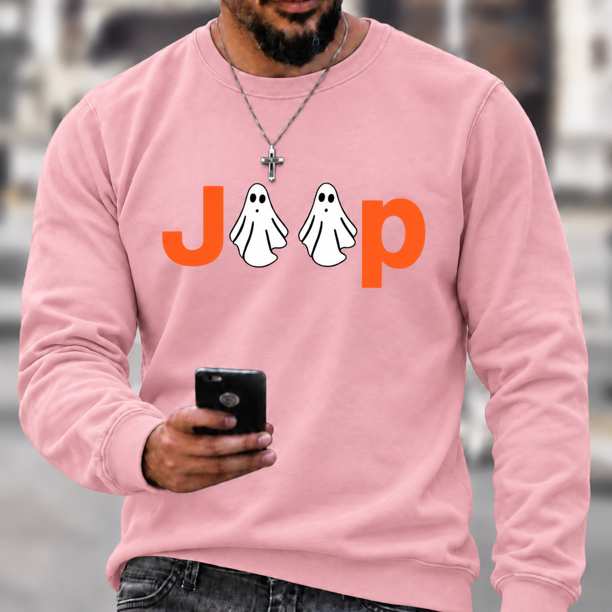 Jp Ghost Halloween Unisex Jp T-shirt
